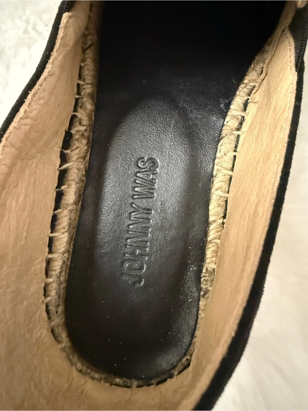 Johnny Was Embroidered Espadrille Slip On Flats Floral Boho Worn Once 37or 6.5